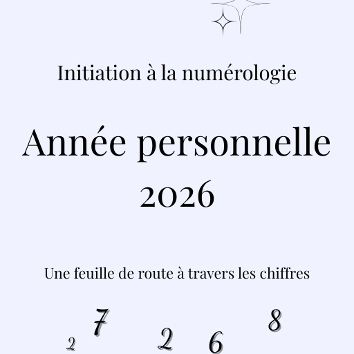 E-book. Numérologie, mon année personnelle pour 2026