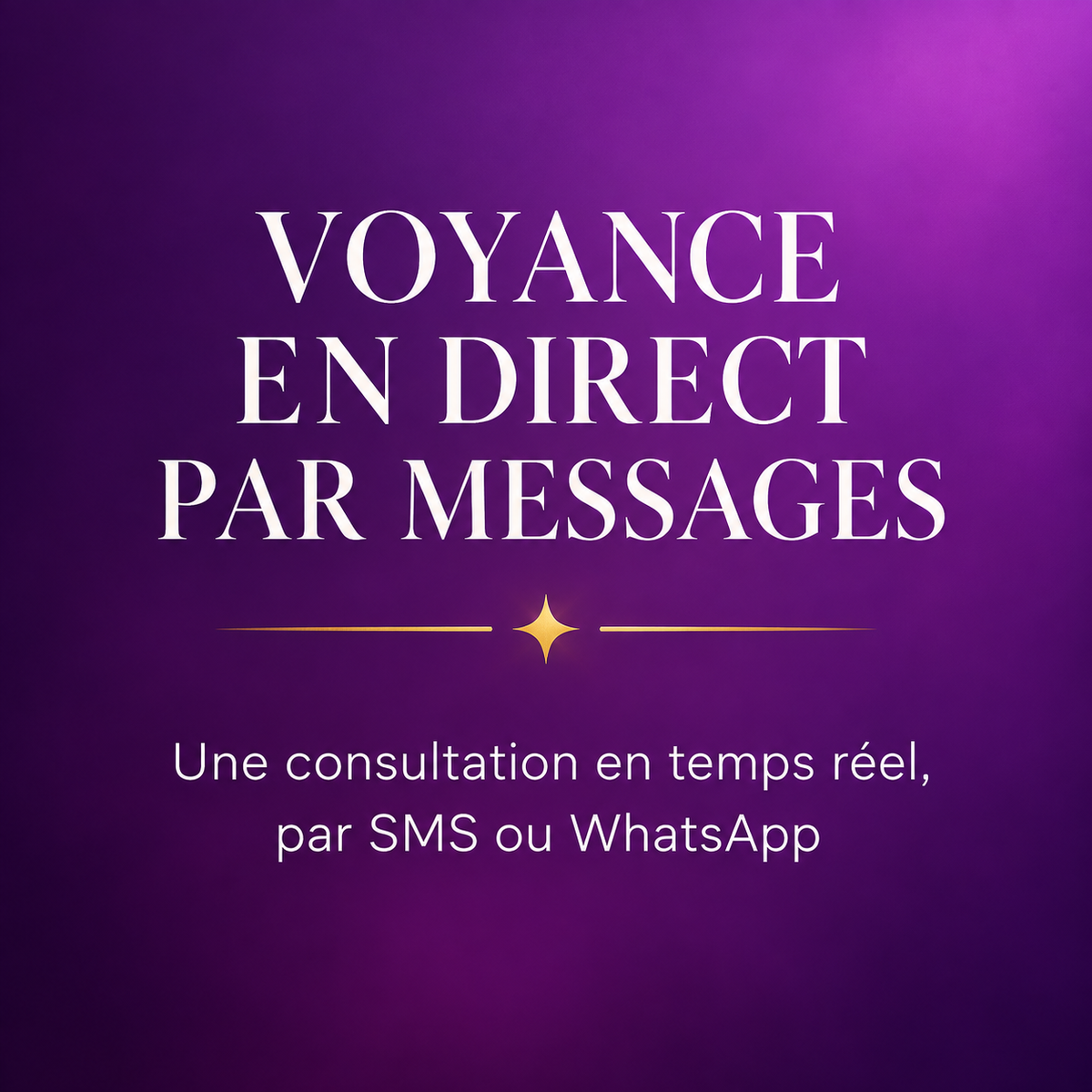Voyance en direct par messages