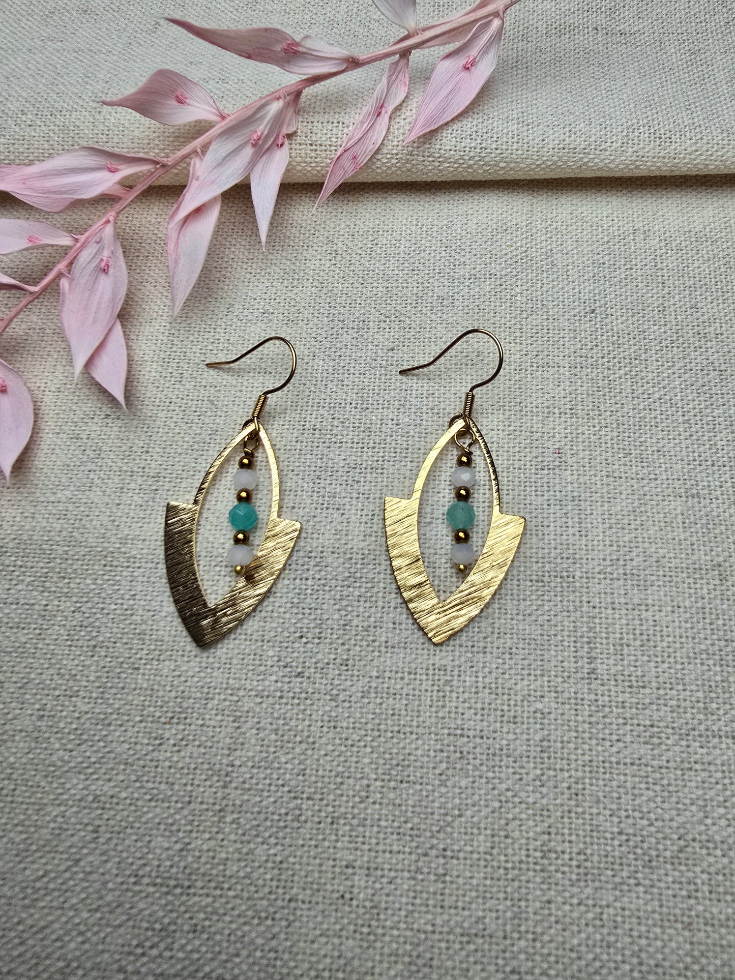 Boucles d’oreilles "Clarté et Confiance"