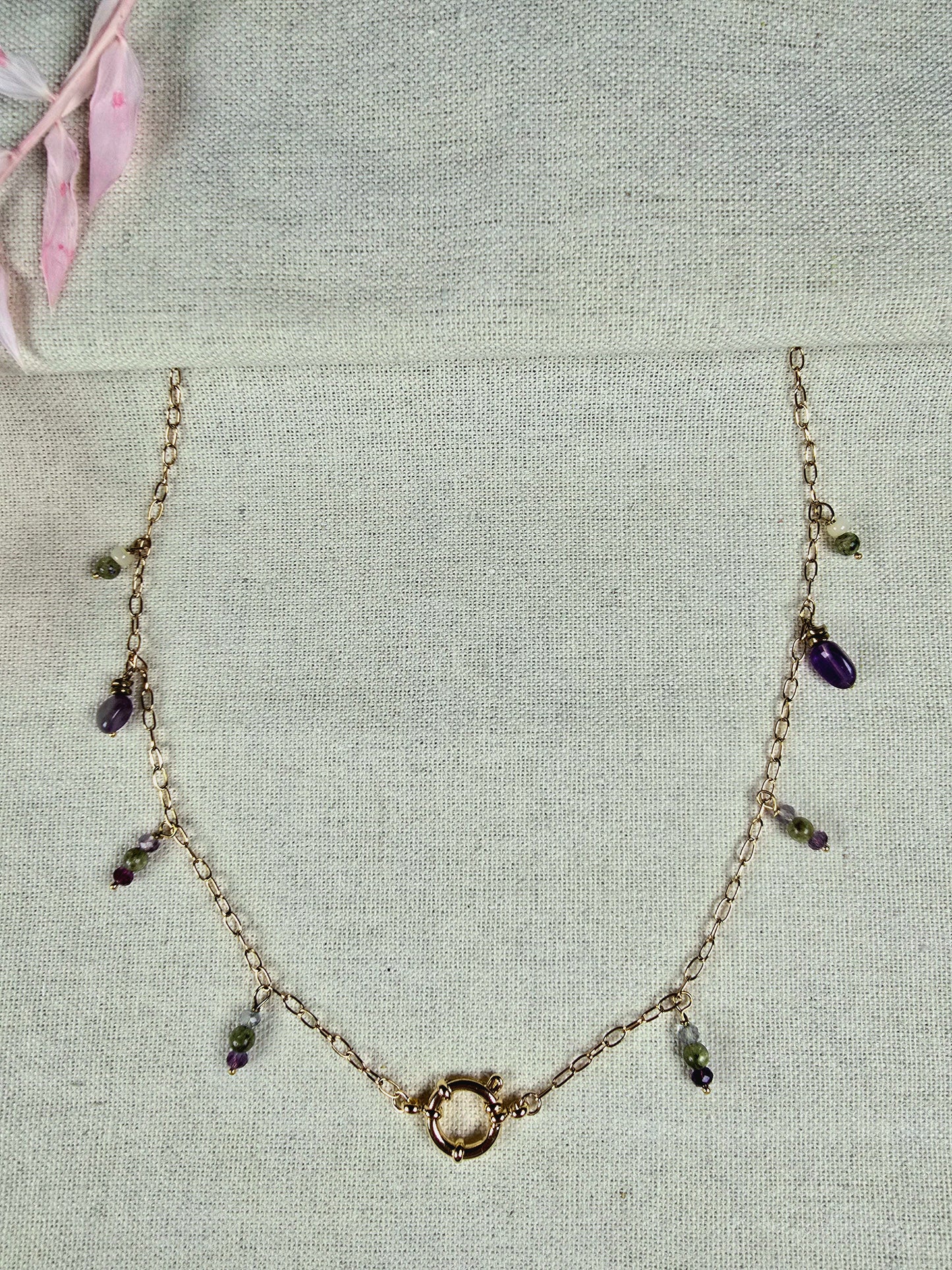 Collier long "Alignement & Intuition"