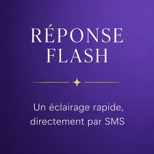 Réponse flash, par SMS dans la journée